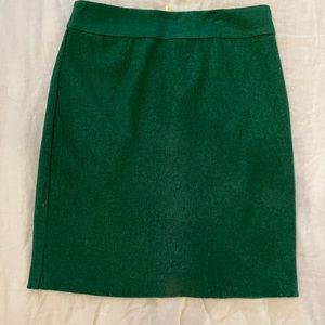 Cute green pencil skirt from banana republic